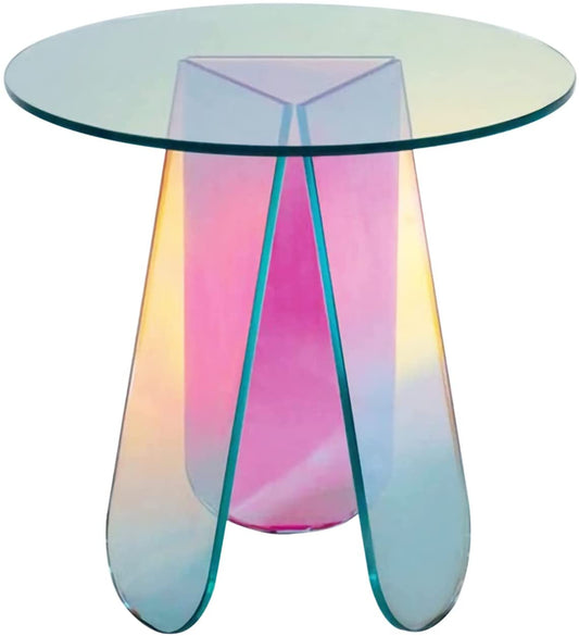 Iridescent Acrylic Coffee Table